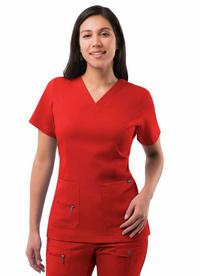 Scrub Top by ADAR Medical Uniforms, LLC, Style: P4212-GRP